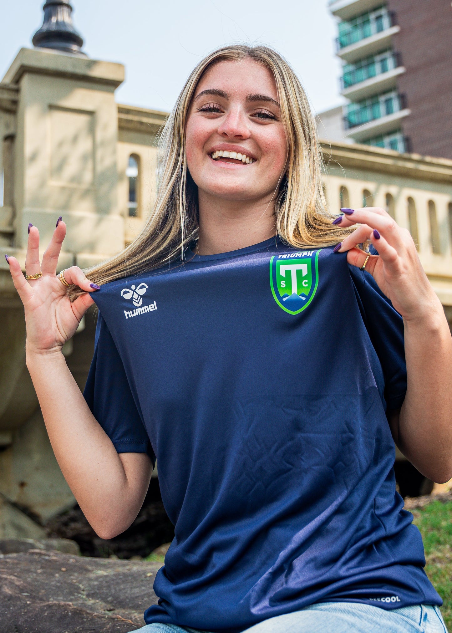 Triumph Essential Youth Poly Tee