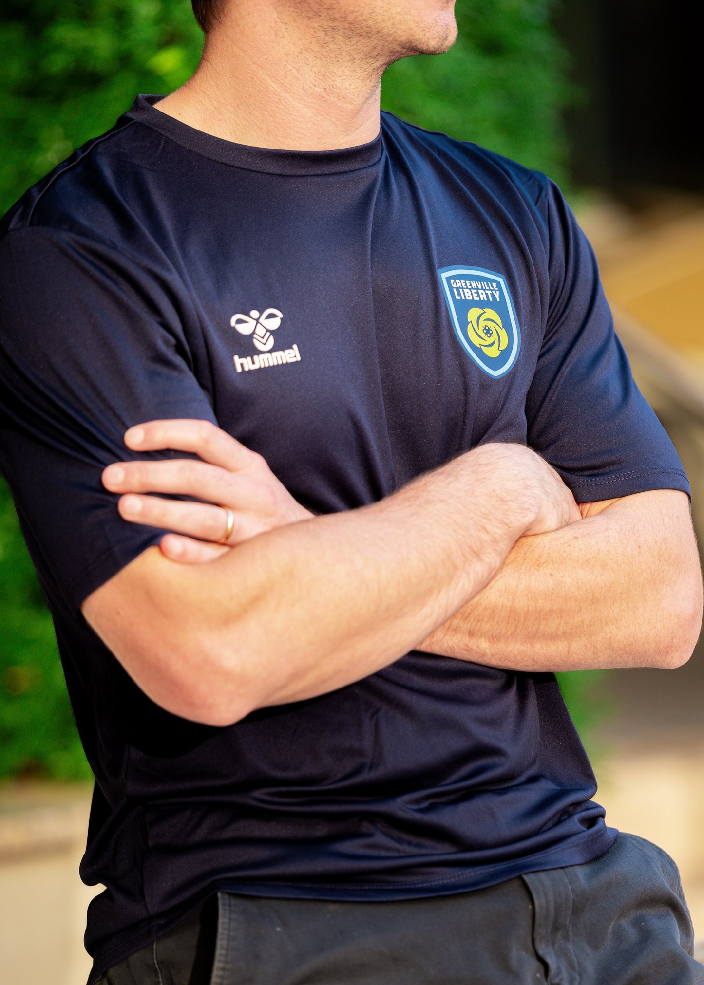 Liberty Men's Essential Poly Tee