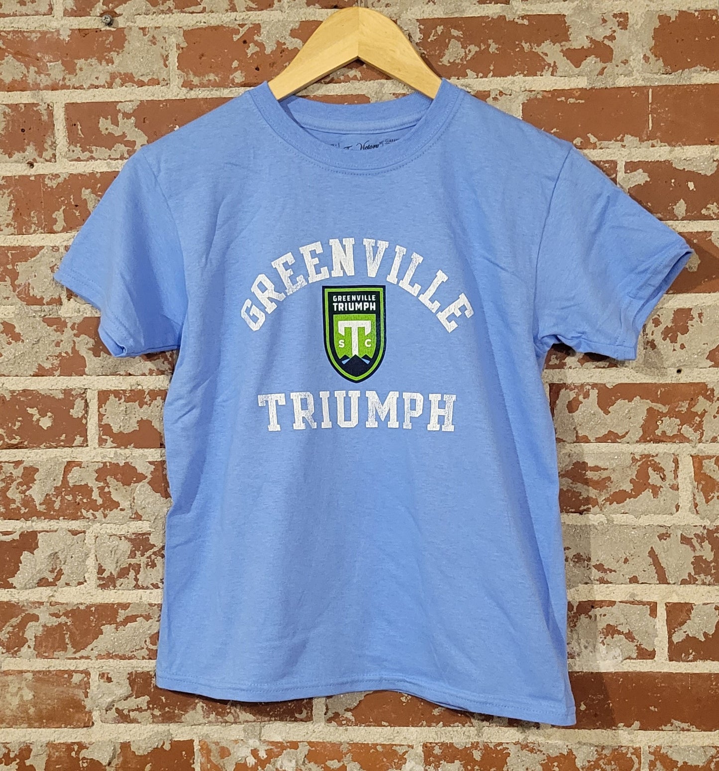 Triumph Youth Arch Tee, Lt. Blue