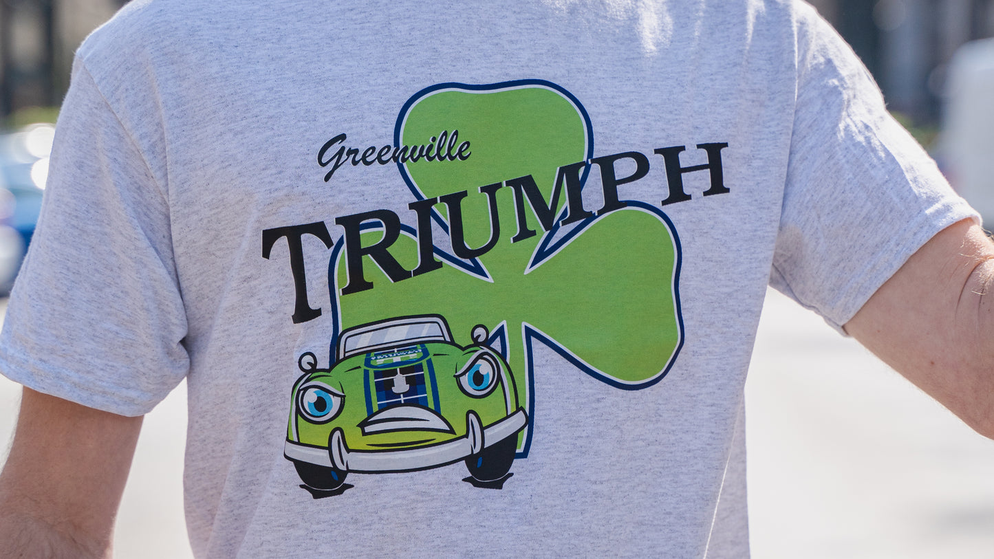 Triumph Shamrock Adult Tee - Ash