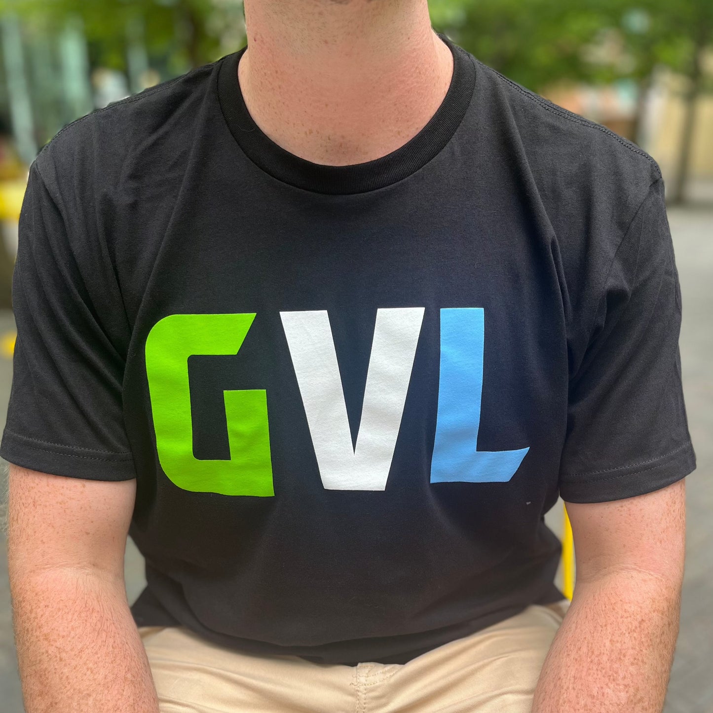 Triumph GVL Black Tricolor Tee