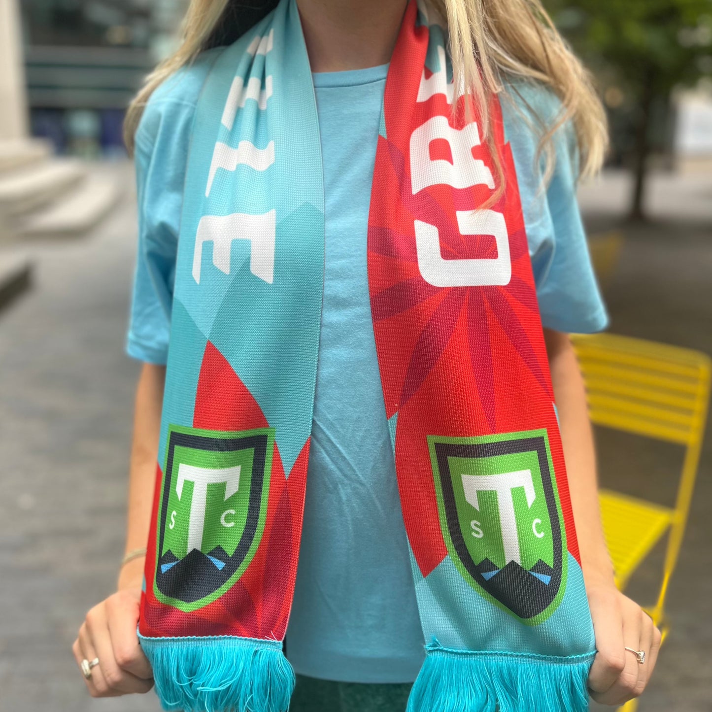 GVL Poinsettia Scarf