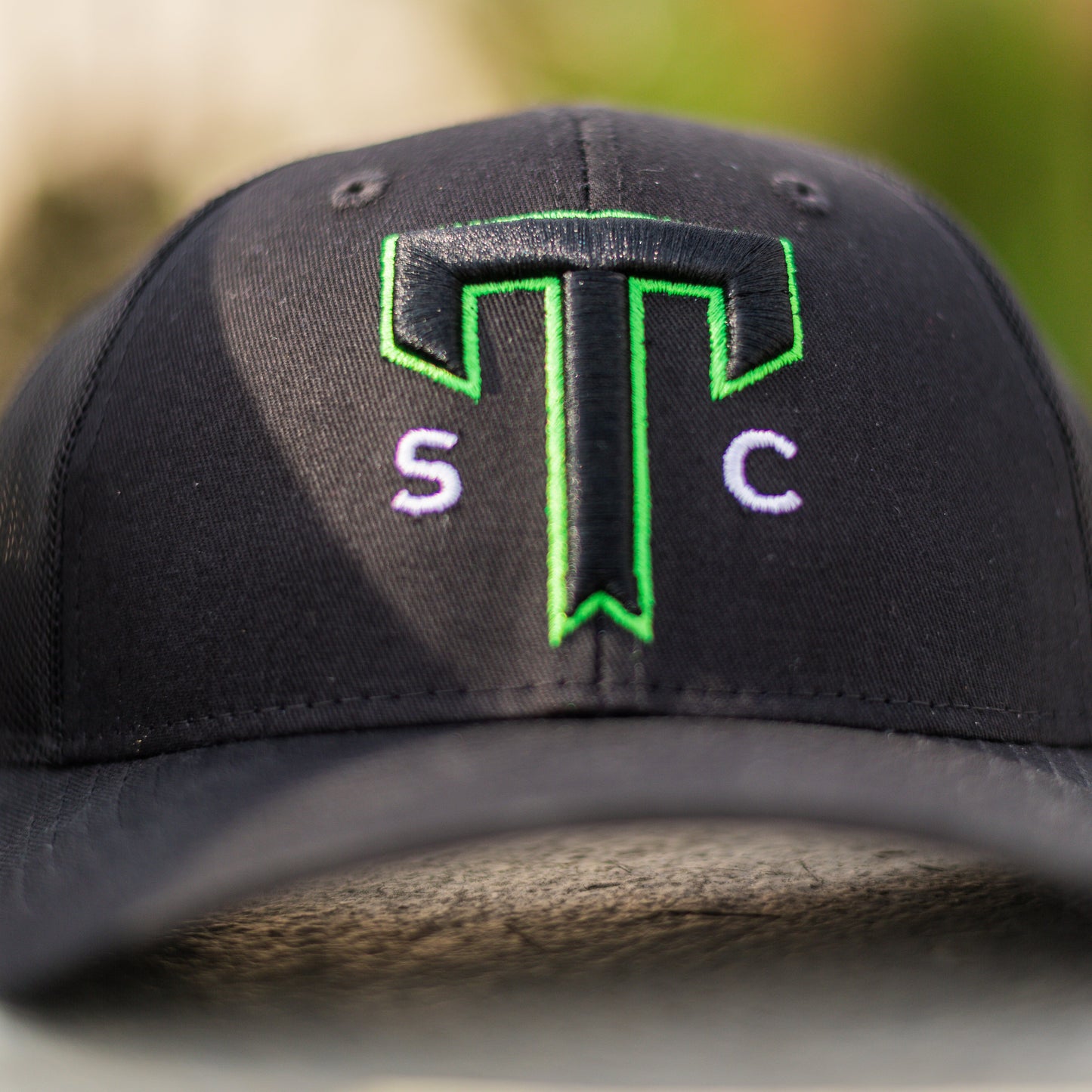 Triumph Black sTc Trucker
