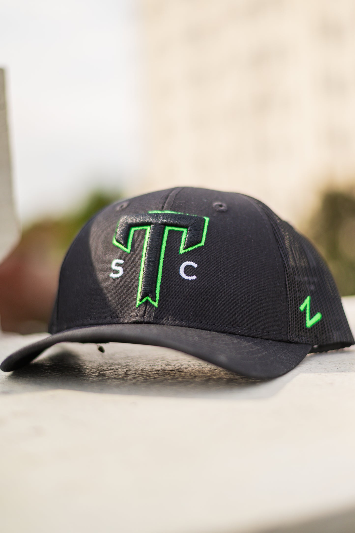 Triumph Black sTc Trucker
