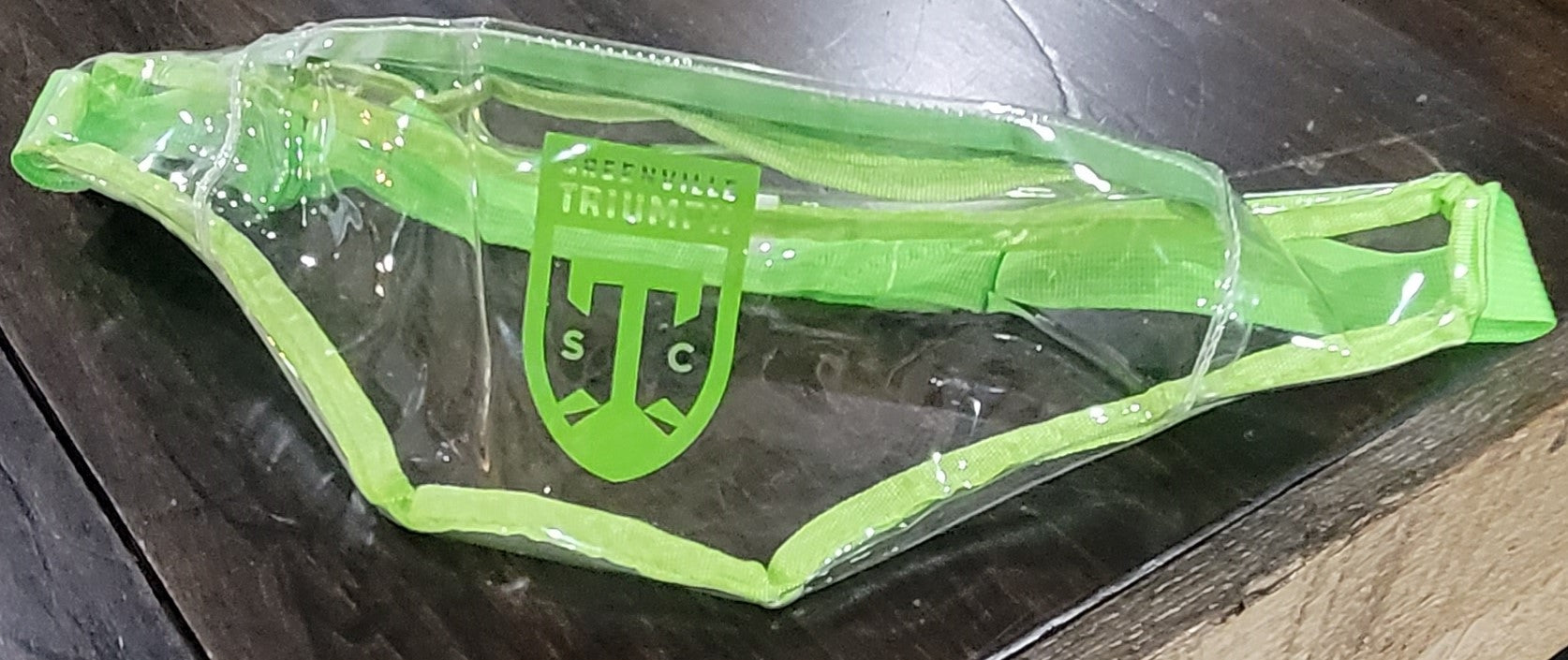 Clear neon discount green fanny pack