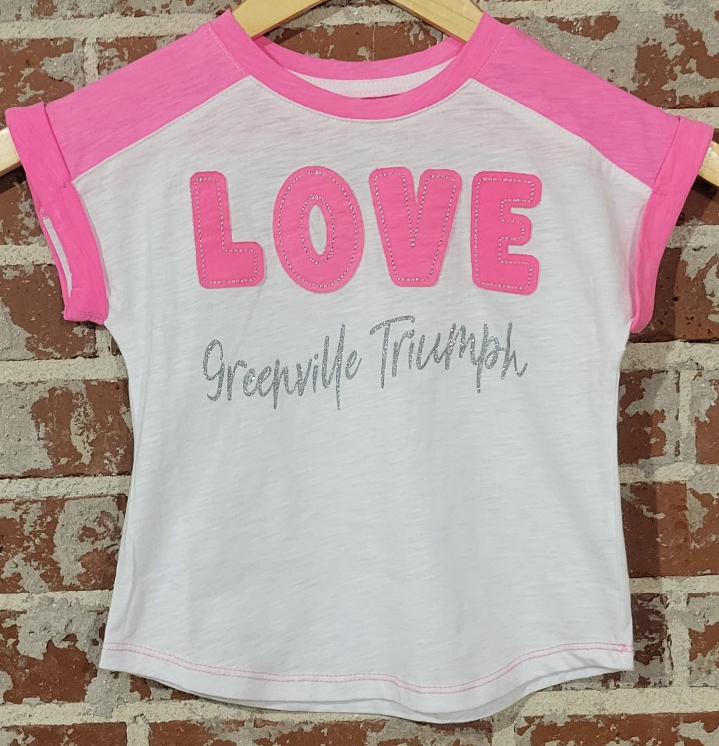 Colosseum Toddler Girls Laughter Tee