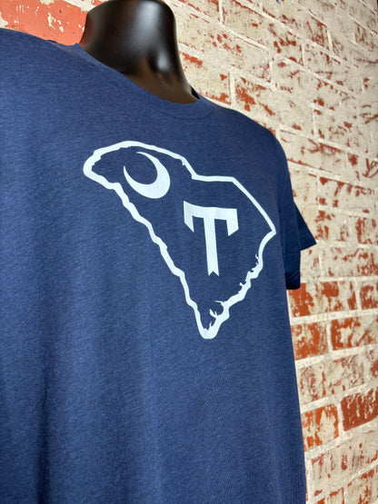 Triumph State Tee - Lagoon Blue