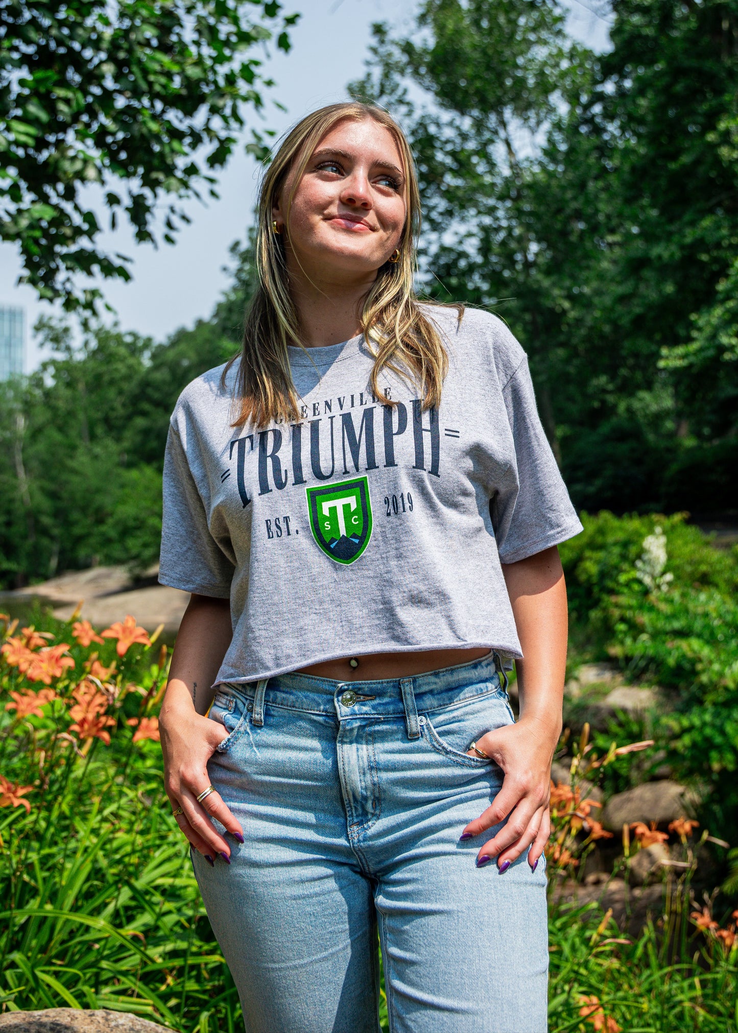 Champion Triumph Women's Crop Tee