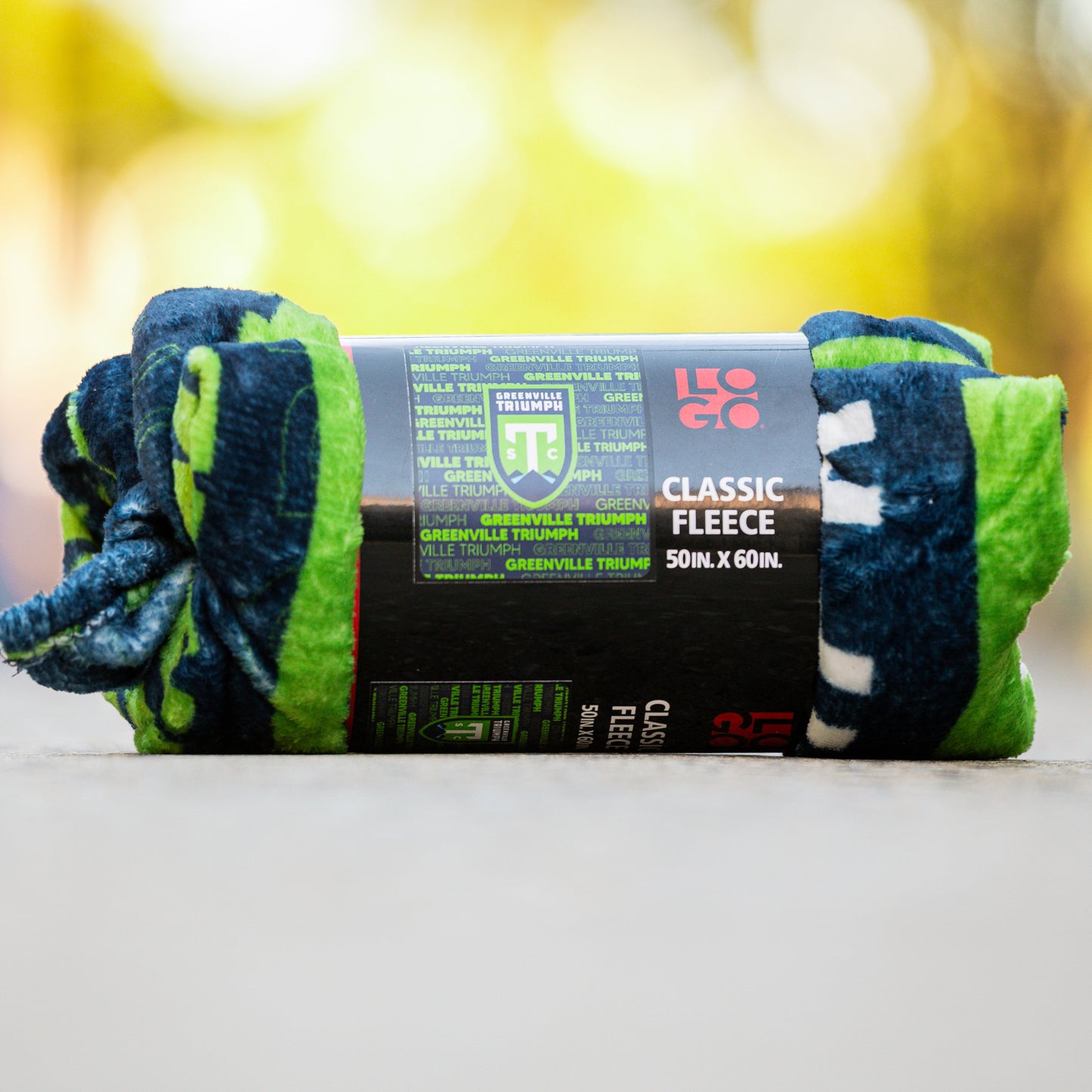 Greenville Triumph Fleece Throw