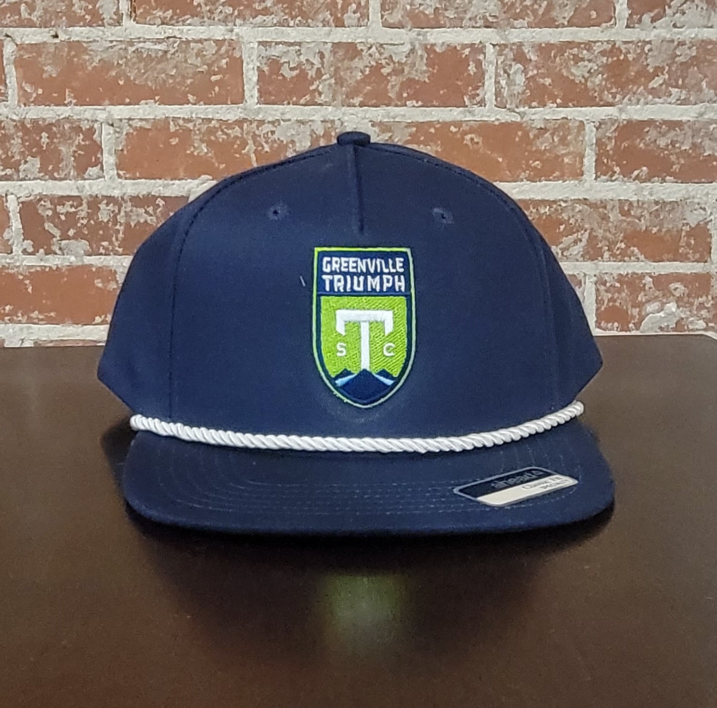 Official Logo Rope Cap, Flat Brim – Greenville Triumph SC