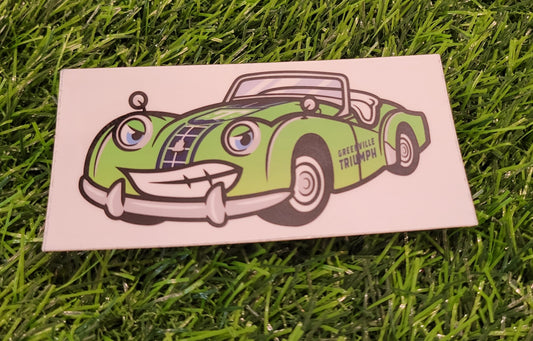 Triumph Animated Car Sticker