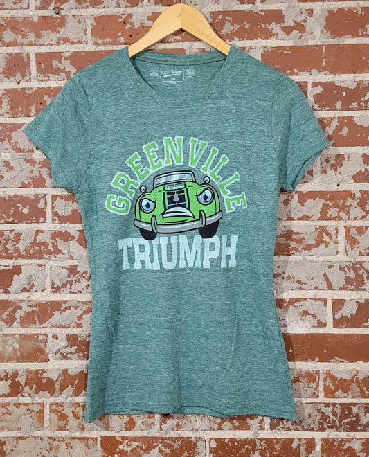 Triumph Women's Car Tee, Green