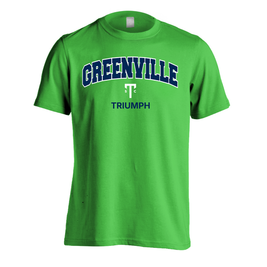 Greenville Triumph Classic Arch | Soft Shirts - Adult