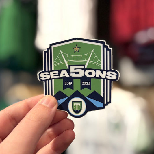 Triumph 5th Season Sticker
