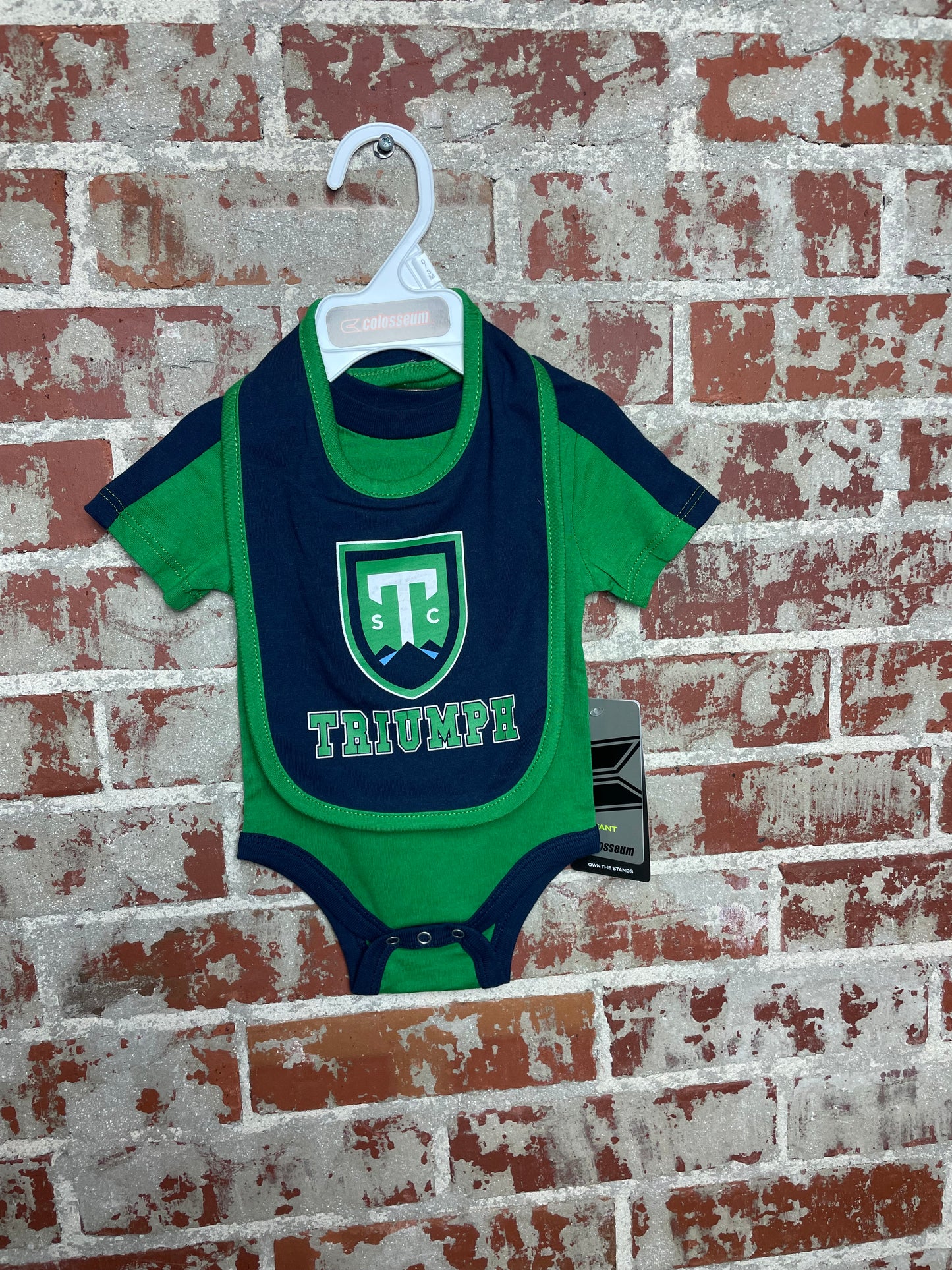 Triumph Onesie with Bib