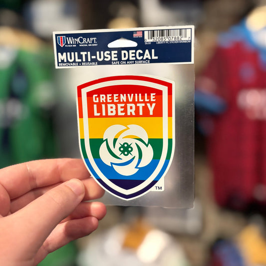 Liberty Rainbow Decal