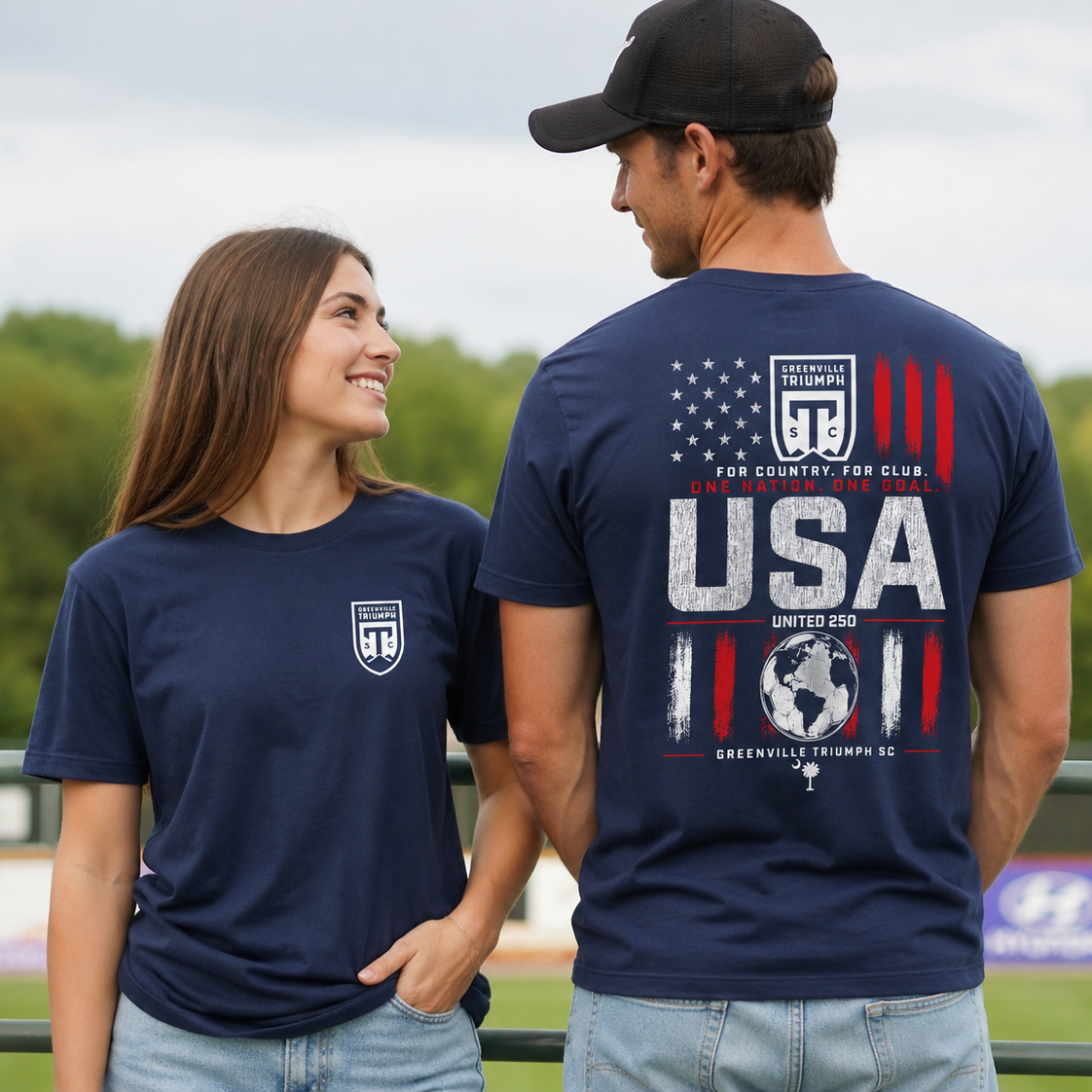 Greenville Triumph USA 250 | Soft Shirts - Adult