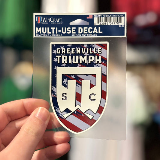 Triumph Patriotic Decal