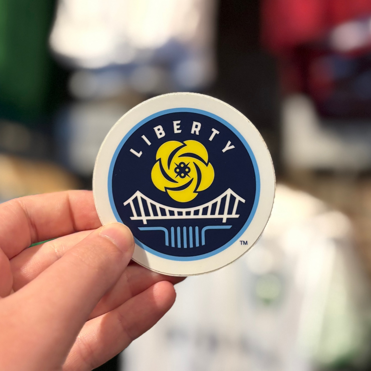 Liberty Secondary Circle Sticker
