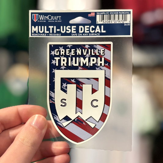 Triumph Patriotic Decal