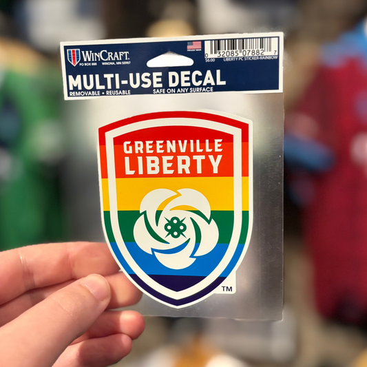 Liberty Rainbow Decal