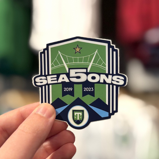 Triumph 5th Season Sticker