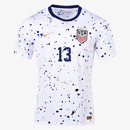 2023 USWNT Alex Morgan Replica Home Jersey Adult Greenville Triumph SC