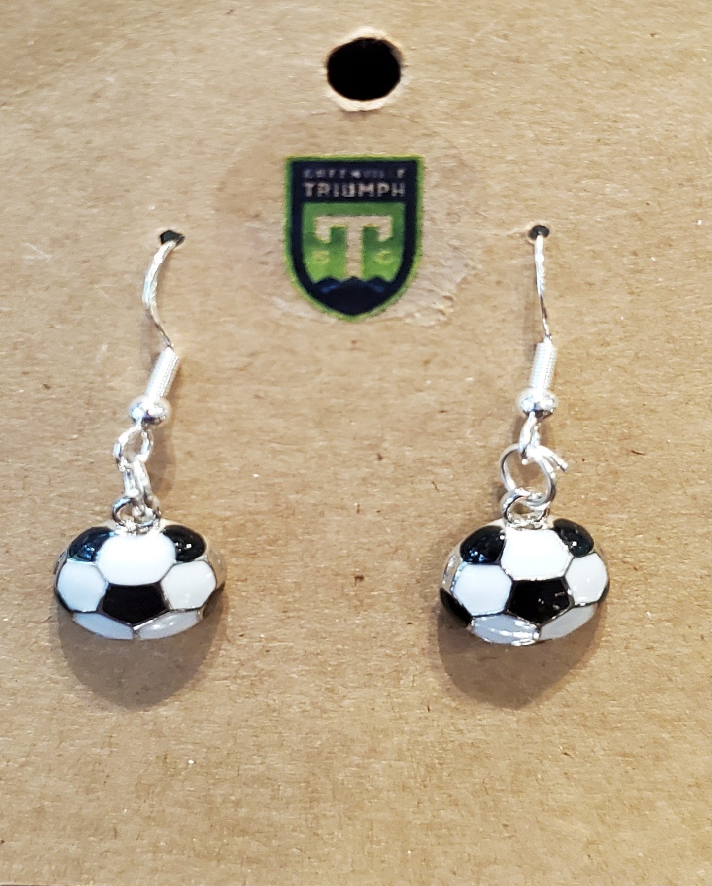 GTSC Soccer Ball Earrings