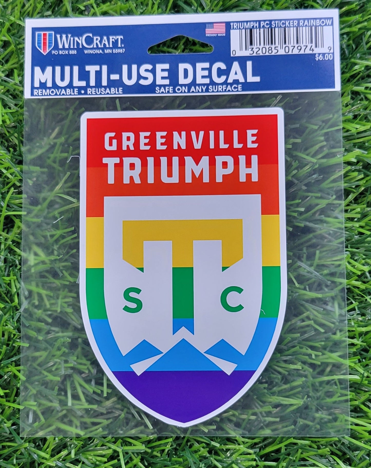 Triumph Rainbow Decal