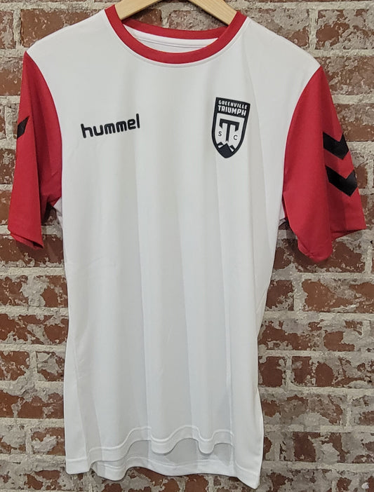 hummel Core Hybrid Jersey, White/Red