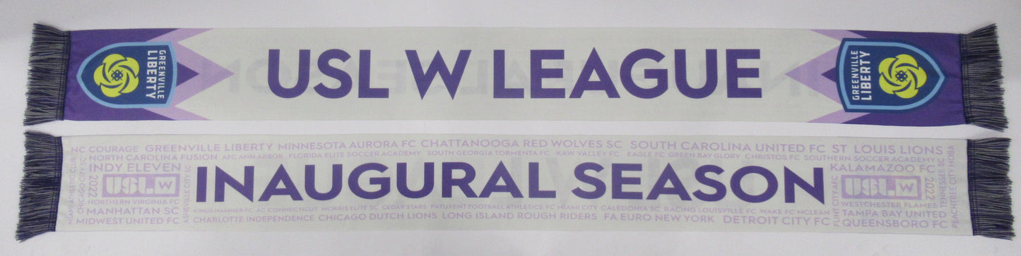 2022 W-League Inaugural Season Scarf