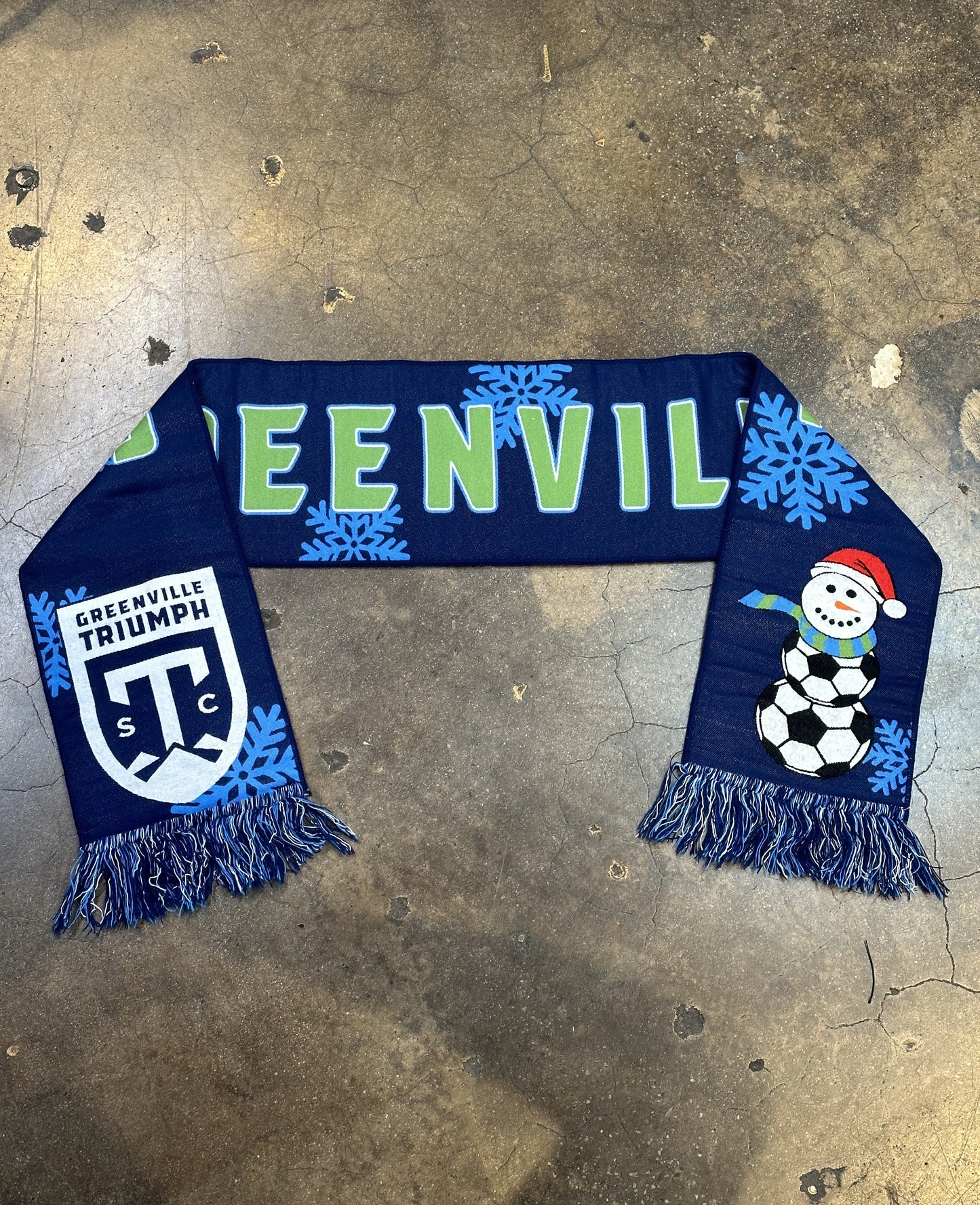 2020 Greenville Triumph Woven Holiday Scarf